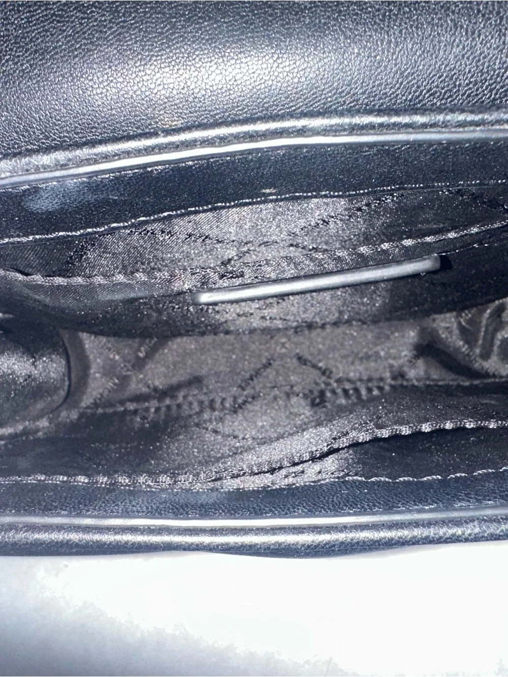 Michael Kors Quilted Black Chain Shoulder Bag